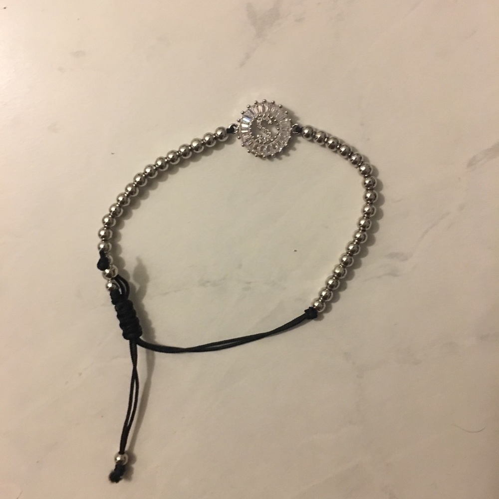 LETTER S - Handmade Turkish bracelet